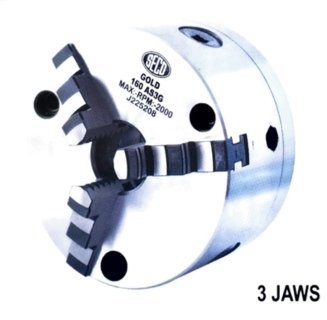 Master Gripping Chuck 3 Jaws